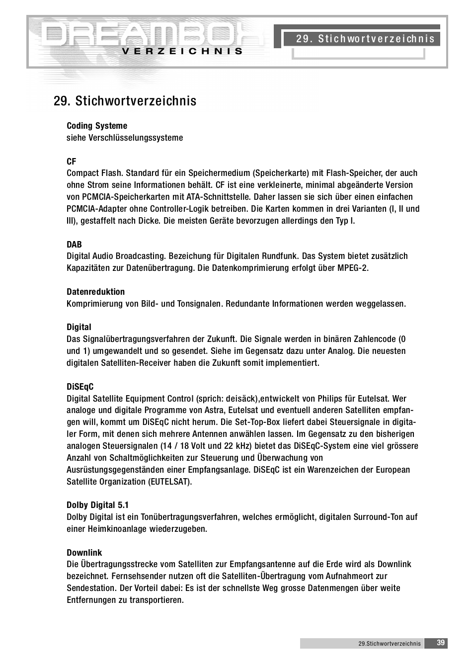 Dream Property DM5600 User Manual | Page 40 / 137