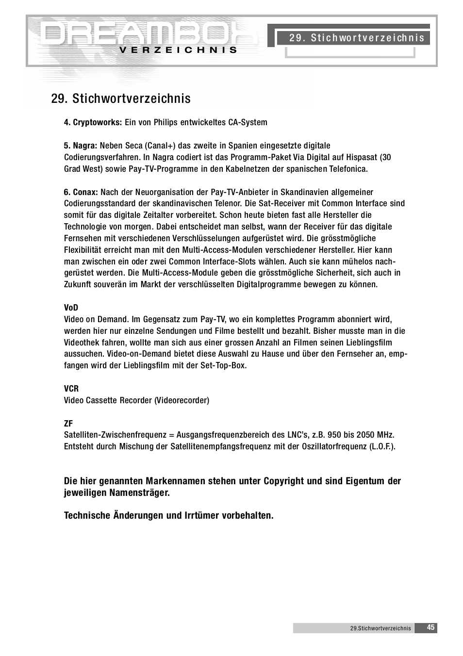 Dream Property DM5600 User Manual | Page 46 / 137