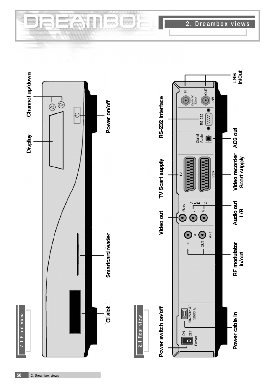 Dream Property DM5600 User Manual | Page 50 / 137