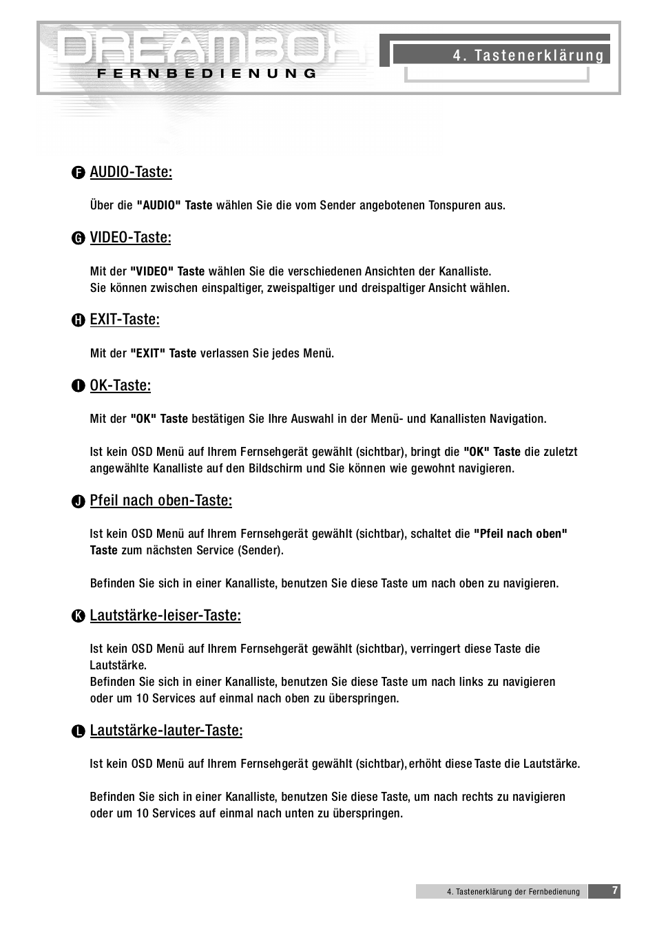 Dream Property DM5600 User Manual | Page 8 / 137
