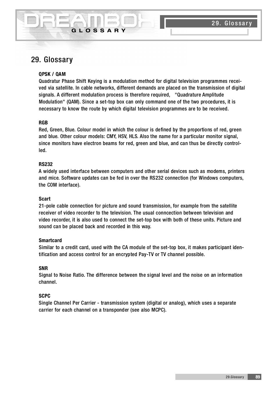 Dream Property DM5600 User Manual | Page 89 / 137