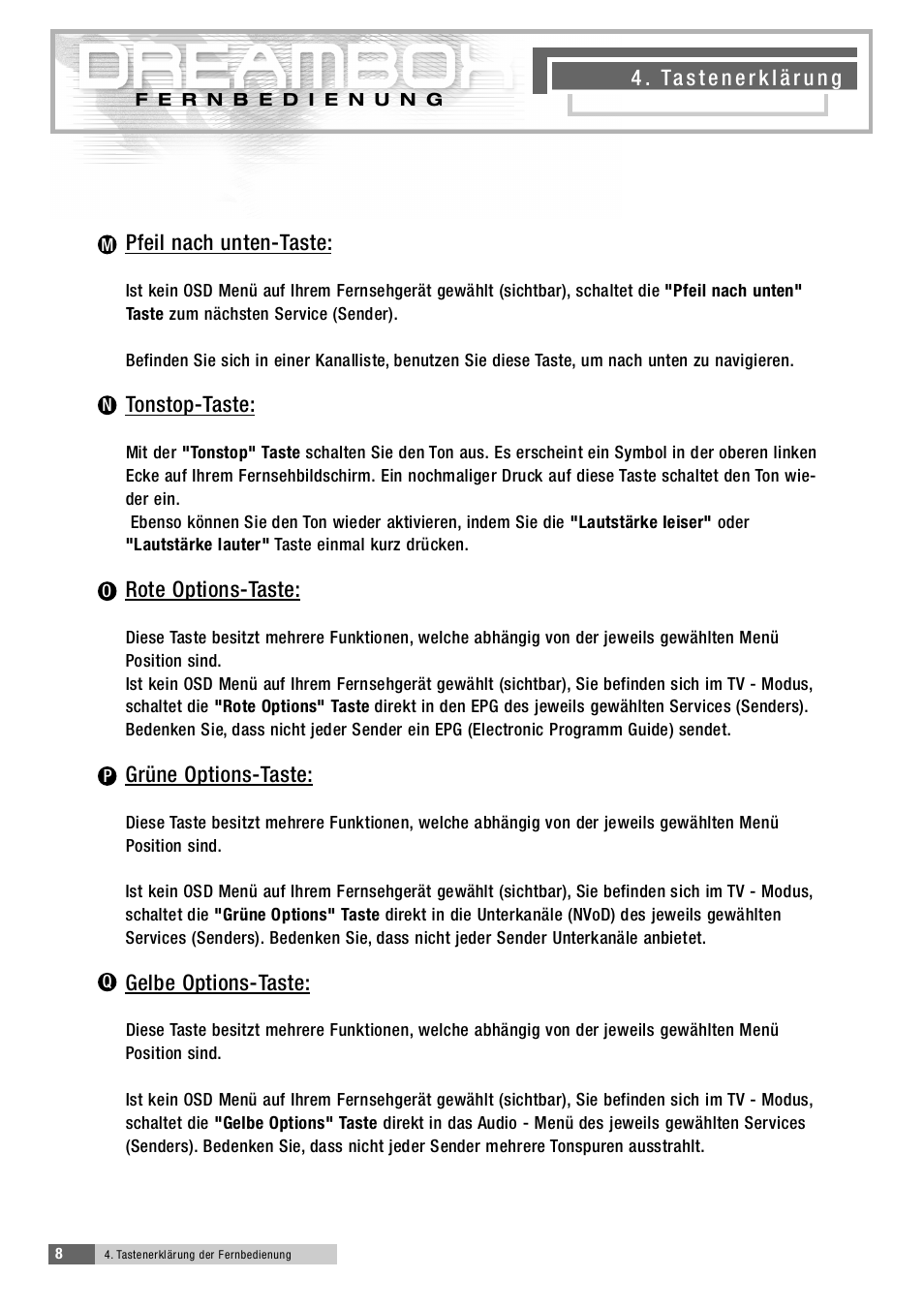 Dream Property DM5600 User Manual | Page 9 / 137
