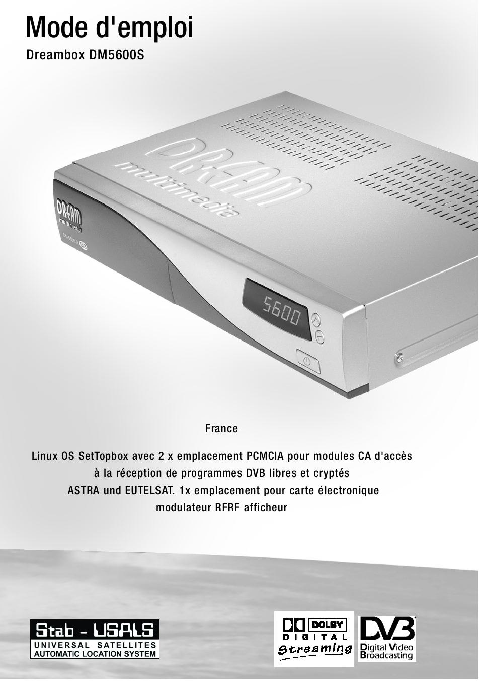 Mode d'emploi | Dream Property DM5600 User Manual | Page 93 / 137