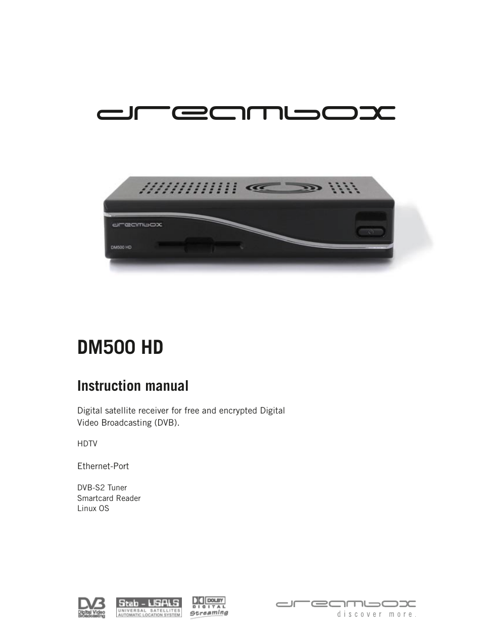 Dream Property DM500 HD User Manual | 71 pages