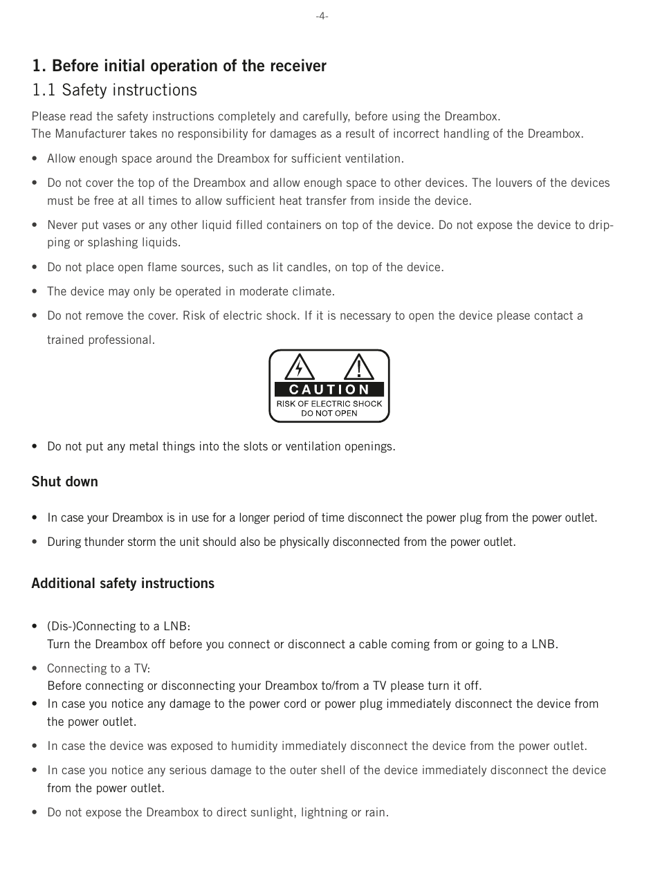 Dream Property DM500 HD User Manual | Page 4 / 71