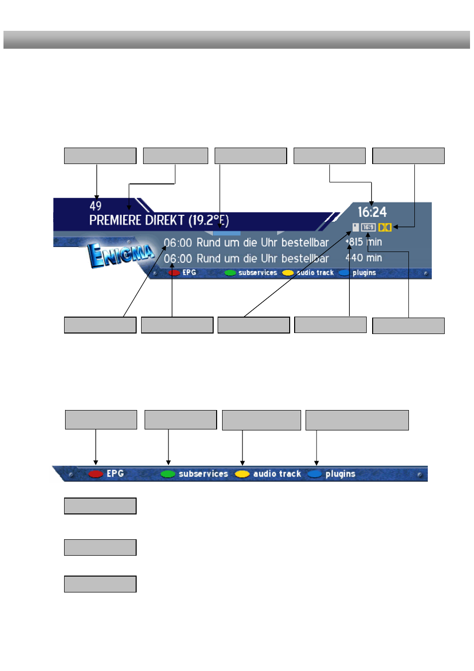 Infobar | Dream Property DM500 + User Manual | Page 18 / 103