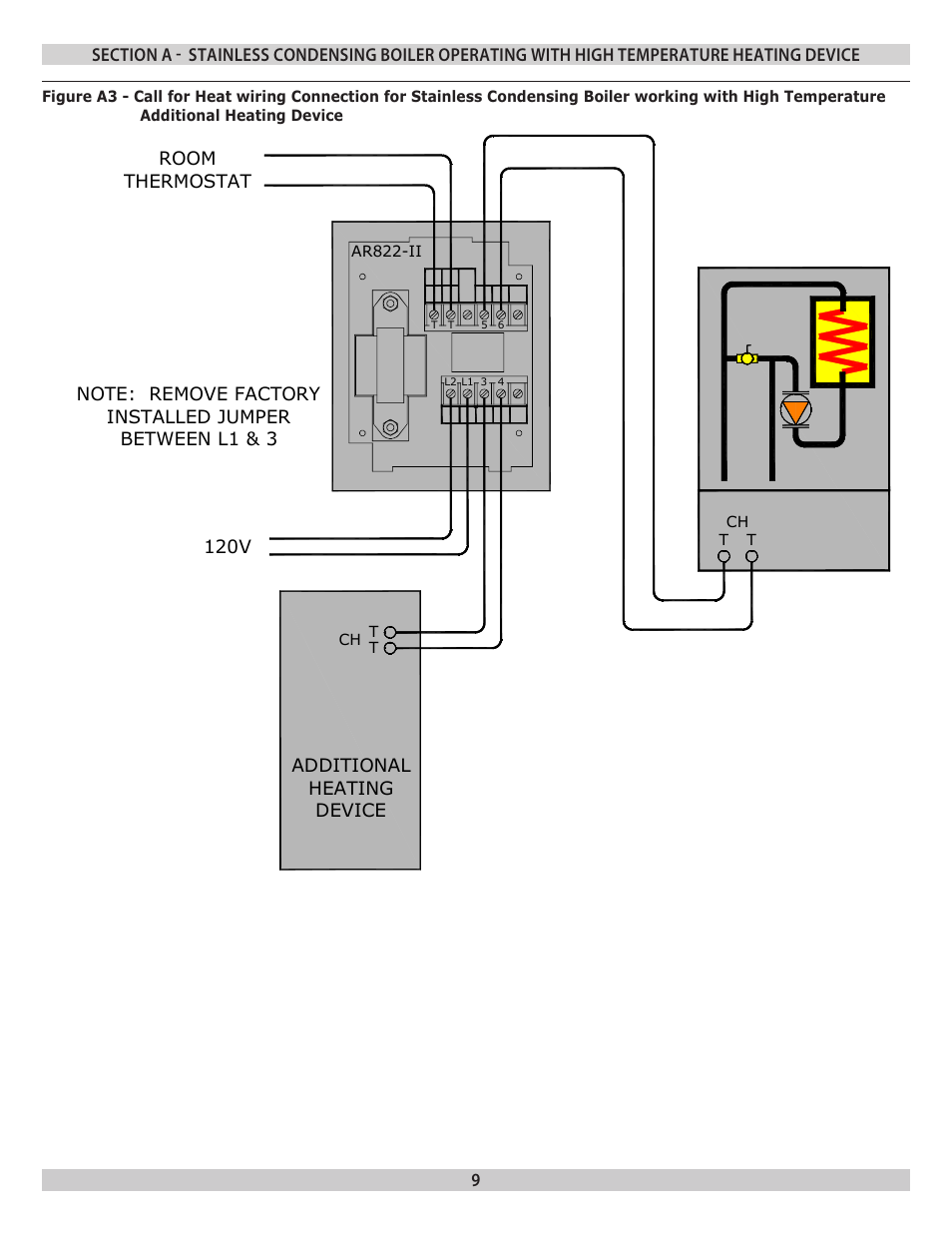 Dunkirk Helix VLT Vertical Laser Tube, Wall Hung Modulating Condensing Boiler User Manual | Page 9 / 16