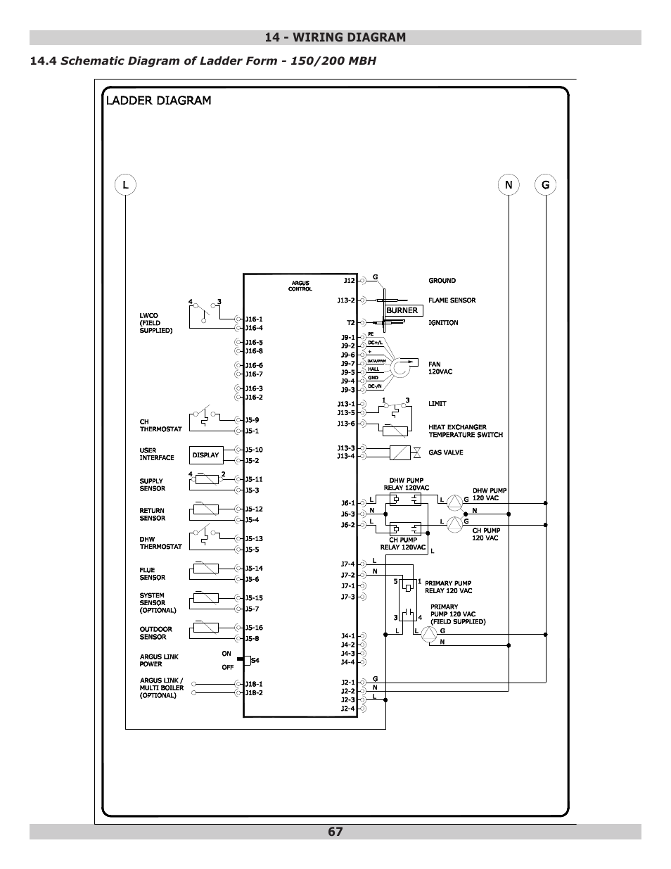 Dunkirk Helix VX Vertical Laser Tube Wall Hung Stainless Steel Modulating Condensing Boiler User Manual | Page 67 / 88