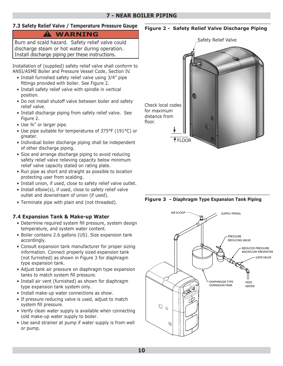 Warning | Dunkirk Q95M-200 Modulating Condensing Boiler User Manual | Page 10 / 52