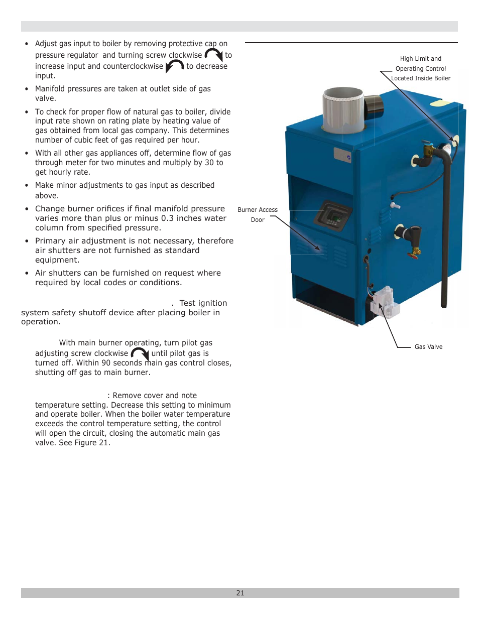 Dunkirk DXL Series User Manual | Page 21 / 28