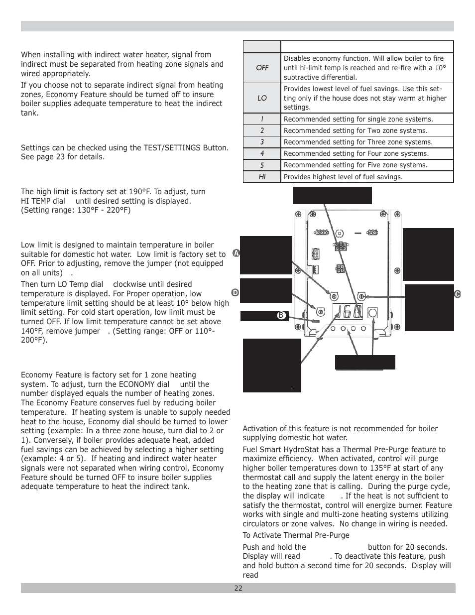 Dunkirk DXL Series User Manual | Page 22 / 28