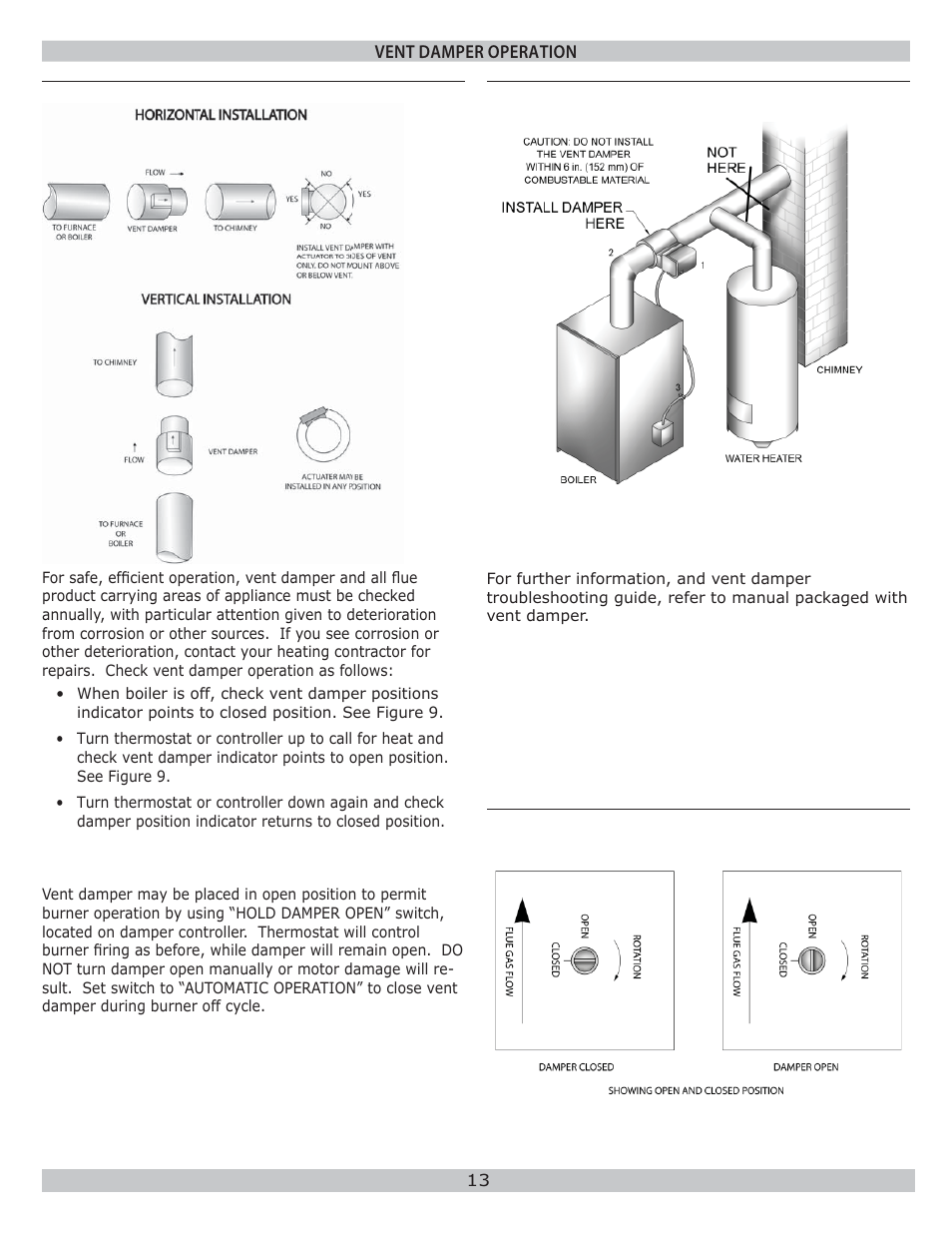 Dunkirk WPSB Series II User Manual | Page 13 / 28