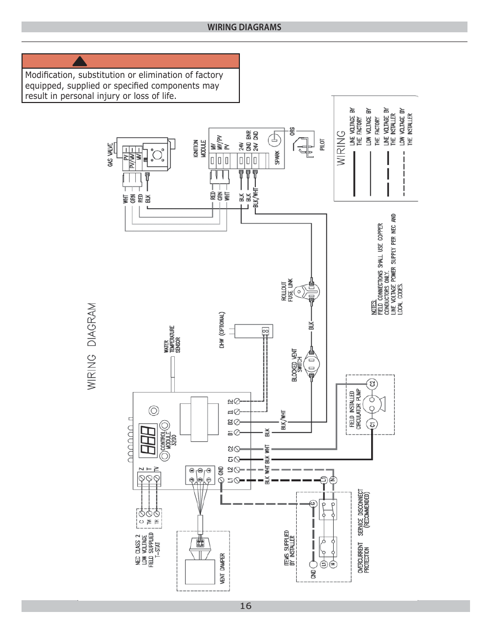 Dunkirk WPSB Series II User Manual | Page 16 / 28