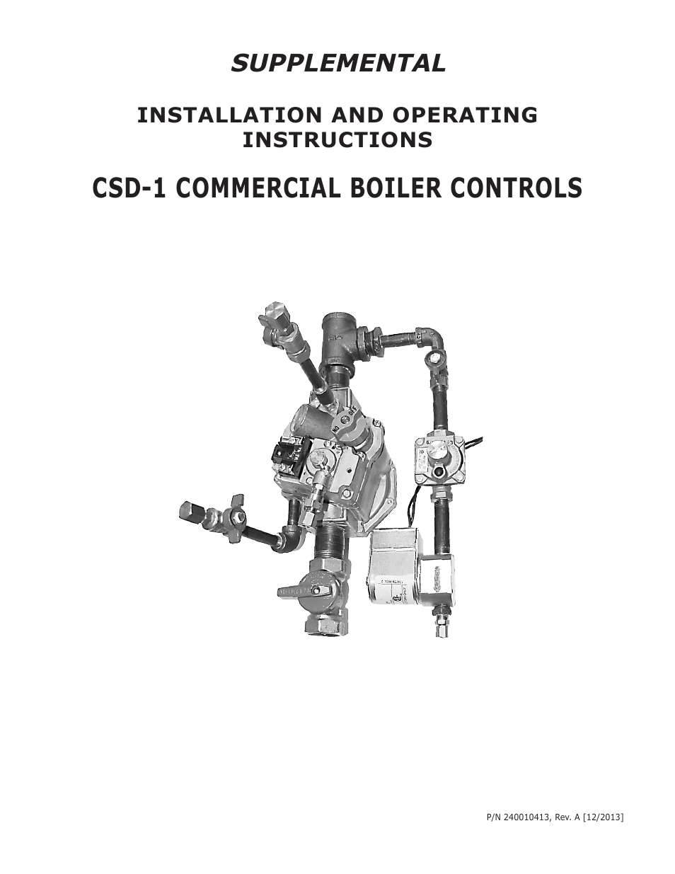 Dunkirk D249 Series Commercial Boiler User Manual | 16 pages