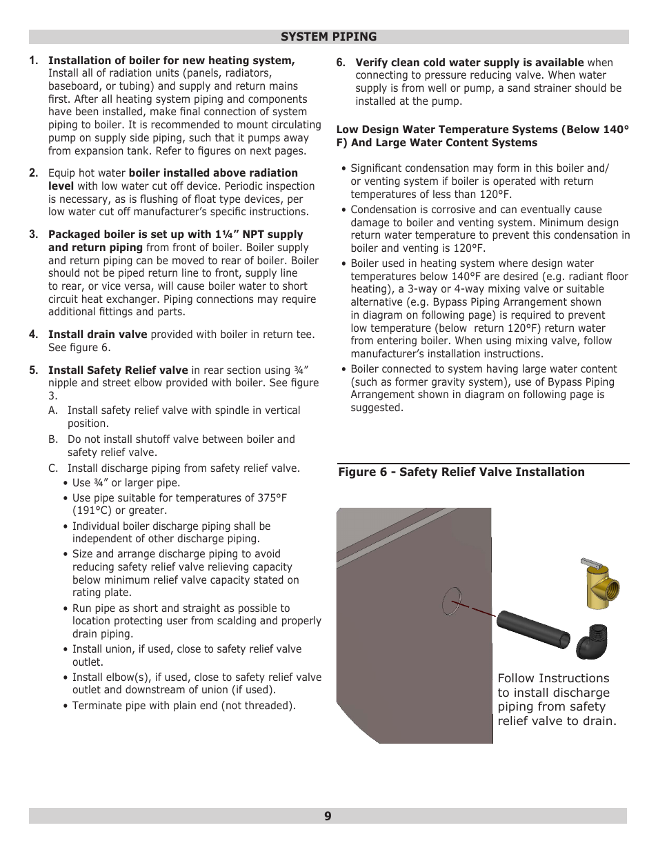 Dunkirk EW Empire II Series II User Manual | Page 9 / 32