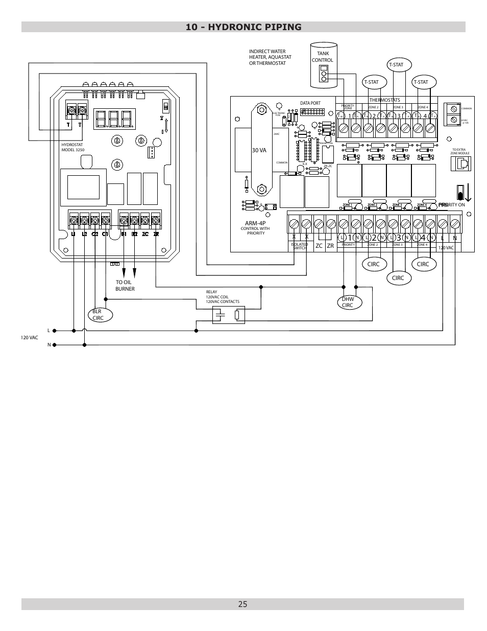 10 - hydronic piping, Figure 22 | Dunkirk Excelsior EXB Series User Manual | Page 25 / 64