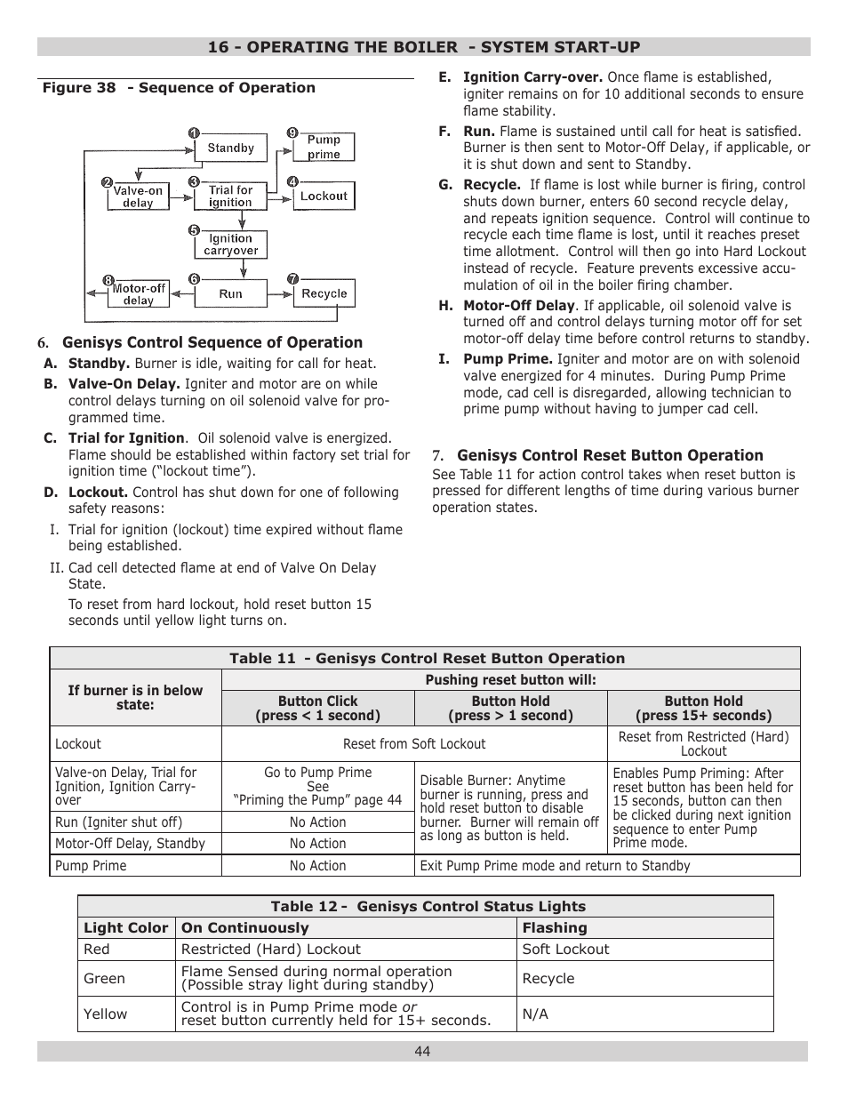 Dunkirk Excelsior EXB Series User Manual | Page 44 / 64