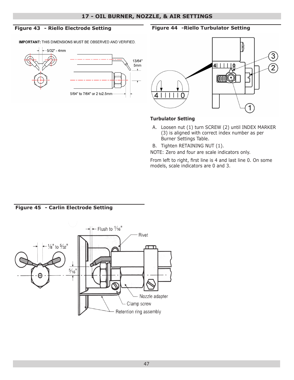 Dunkirk Excelsior EXB Series User Manual | Page 47 / 64