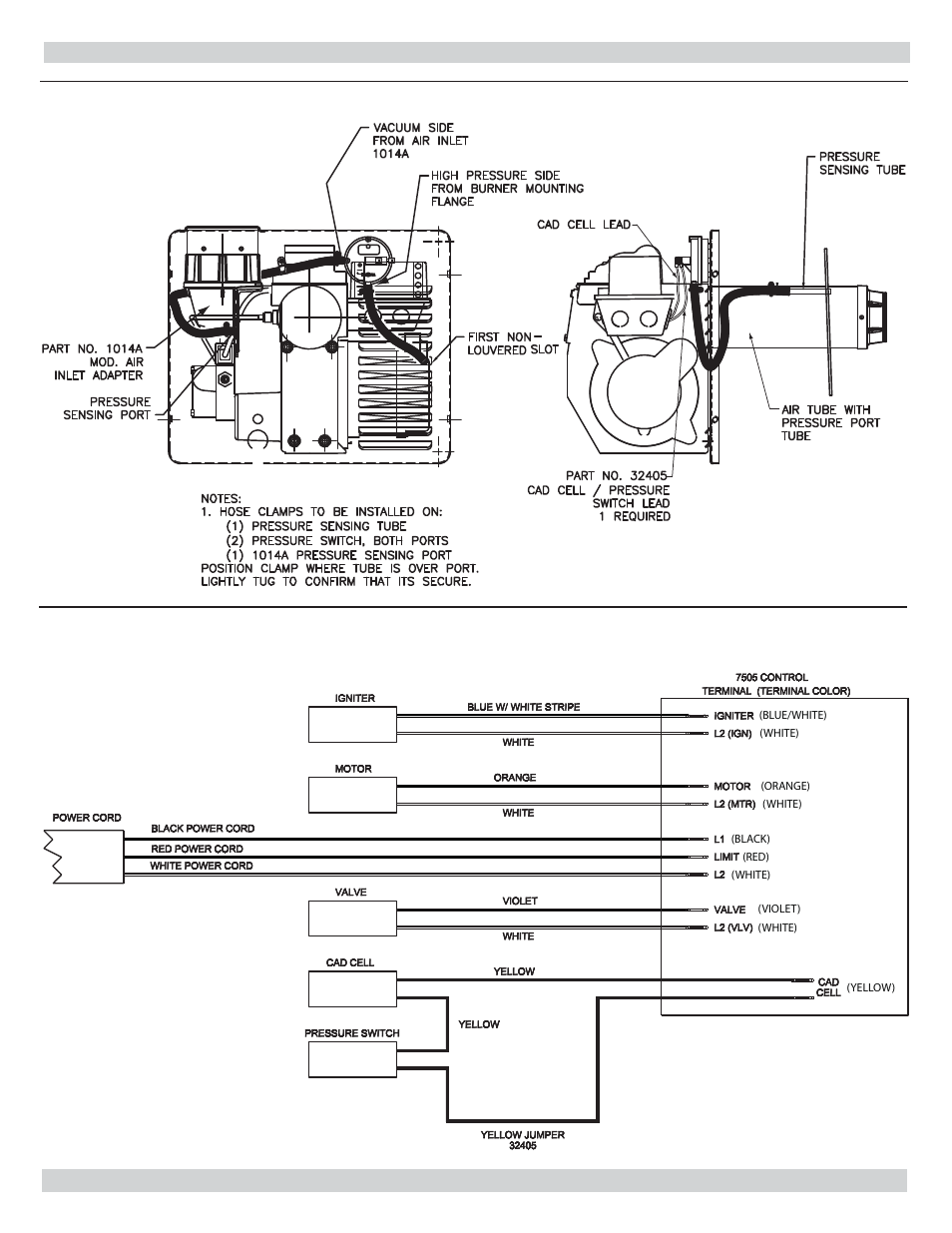 Wiring diagrams | Dunkirk Excelsior EXB Series User Manual | Page 12 / 20