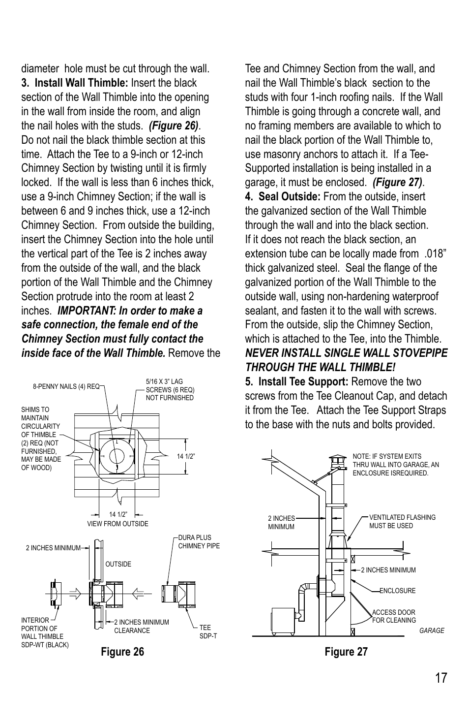 Figure 27 | DuraVent DuraPlus Installation User Manual | Page 17 / 24