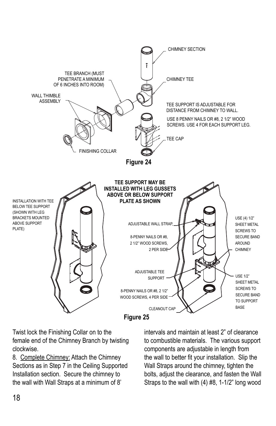 Figure 24 | DuraVent DuraTech 5-8 User Manual | Page 18 / 24