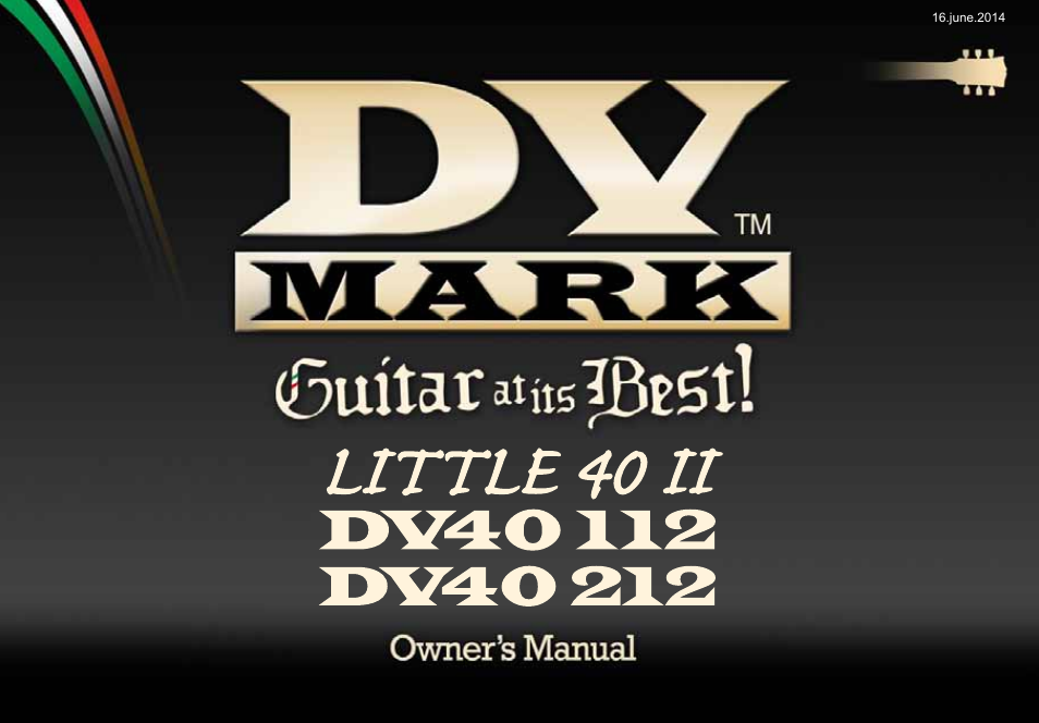 Dv Mark DV 40 212 User Manual | 8 pages