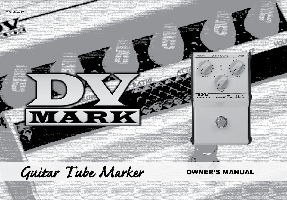 Dv Mark GUITAR TUBE MARKER User Manual | 8 pages