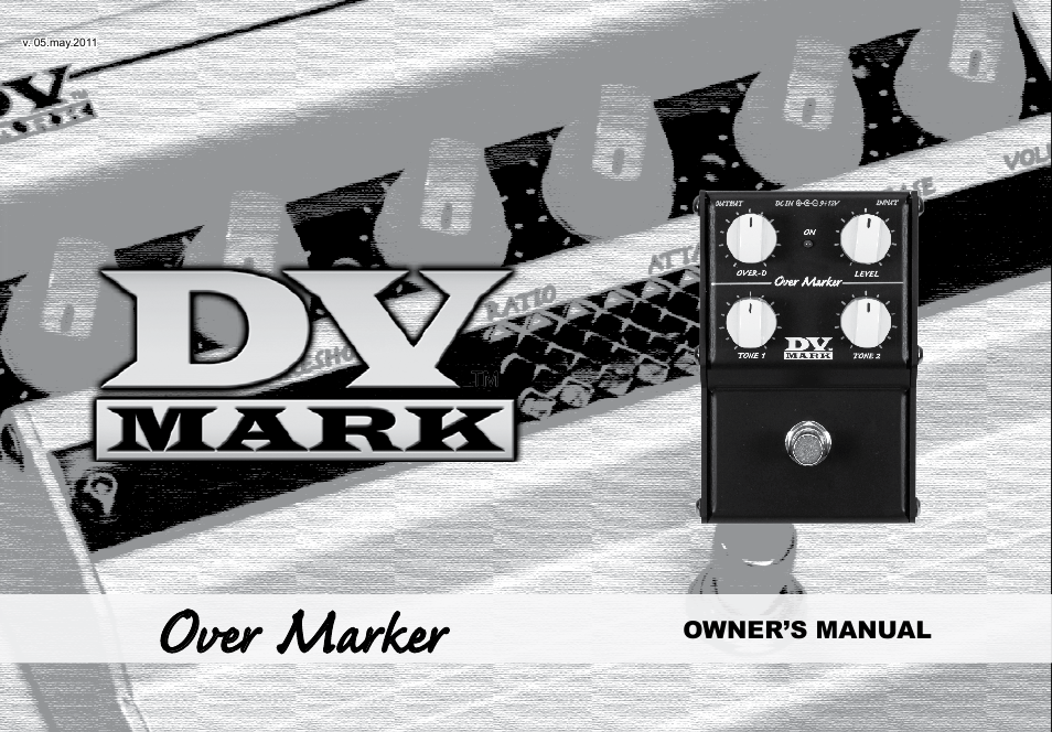Dv Mark OVER MARKER User Manual | 8 pages