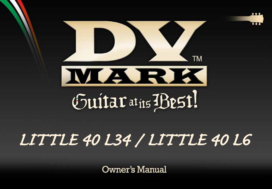 Dv Mark Little 40 User Manual | 12 pages