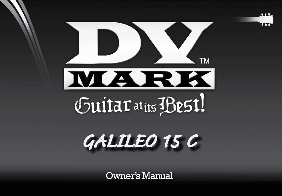 Dv Mark Galileo 15C User Manual | 12 pages