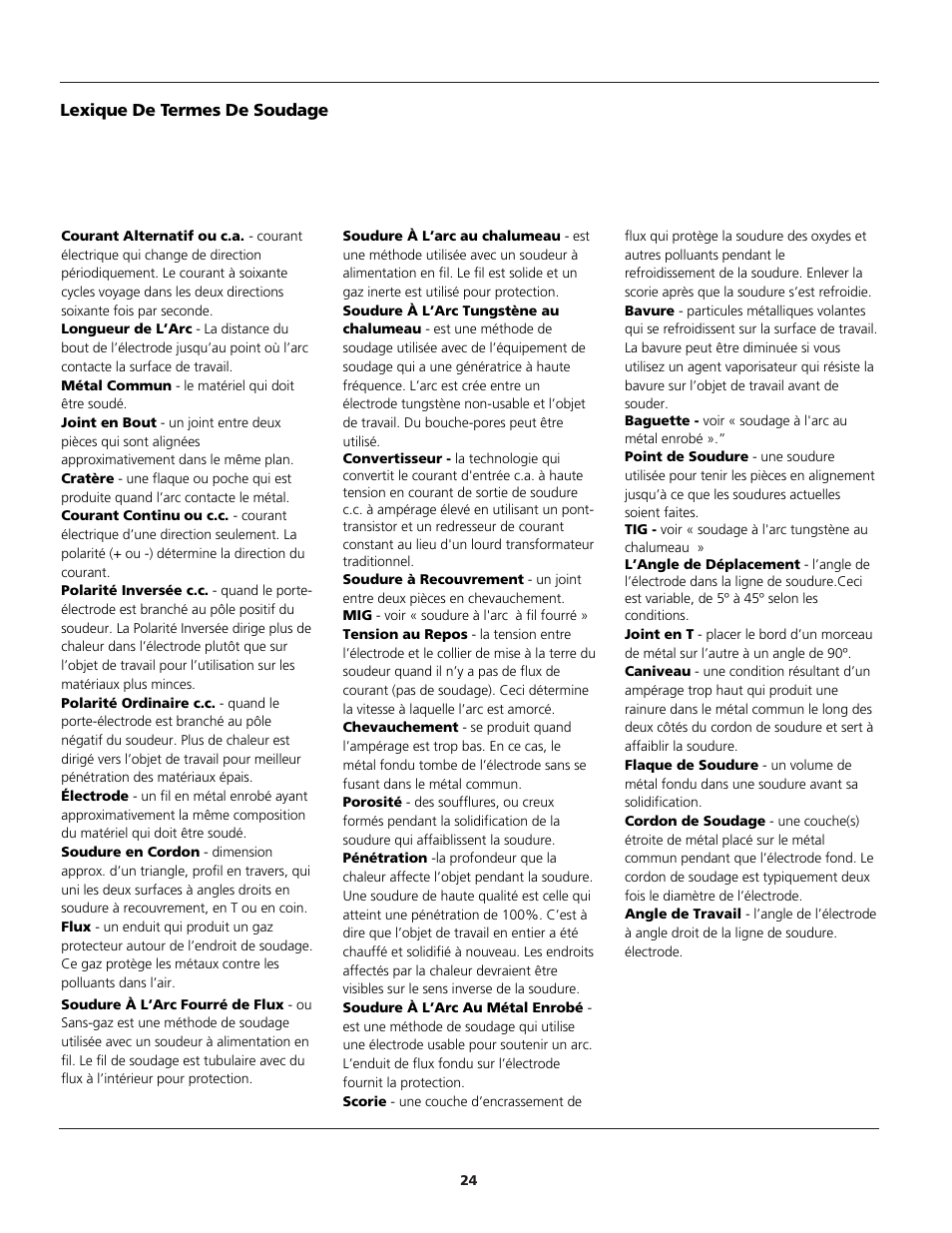 Campbell Hausfeld ARCITECH WS2100 User Manual | Page 24 / 36