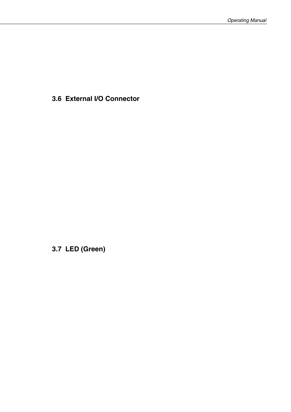 6 external i/o connector, 7 led (green) | Campbell Hausfeld CC640 User Manual | Page 15 / 58