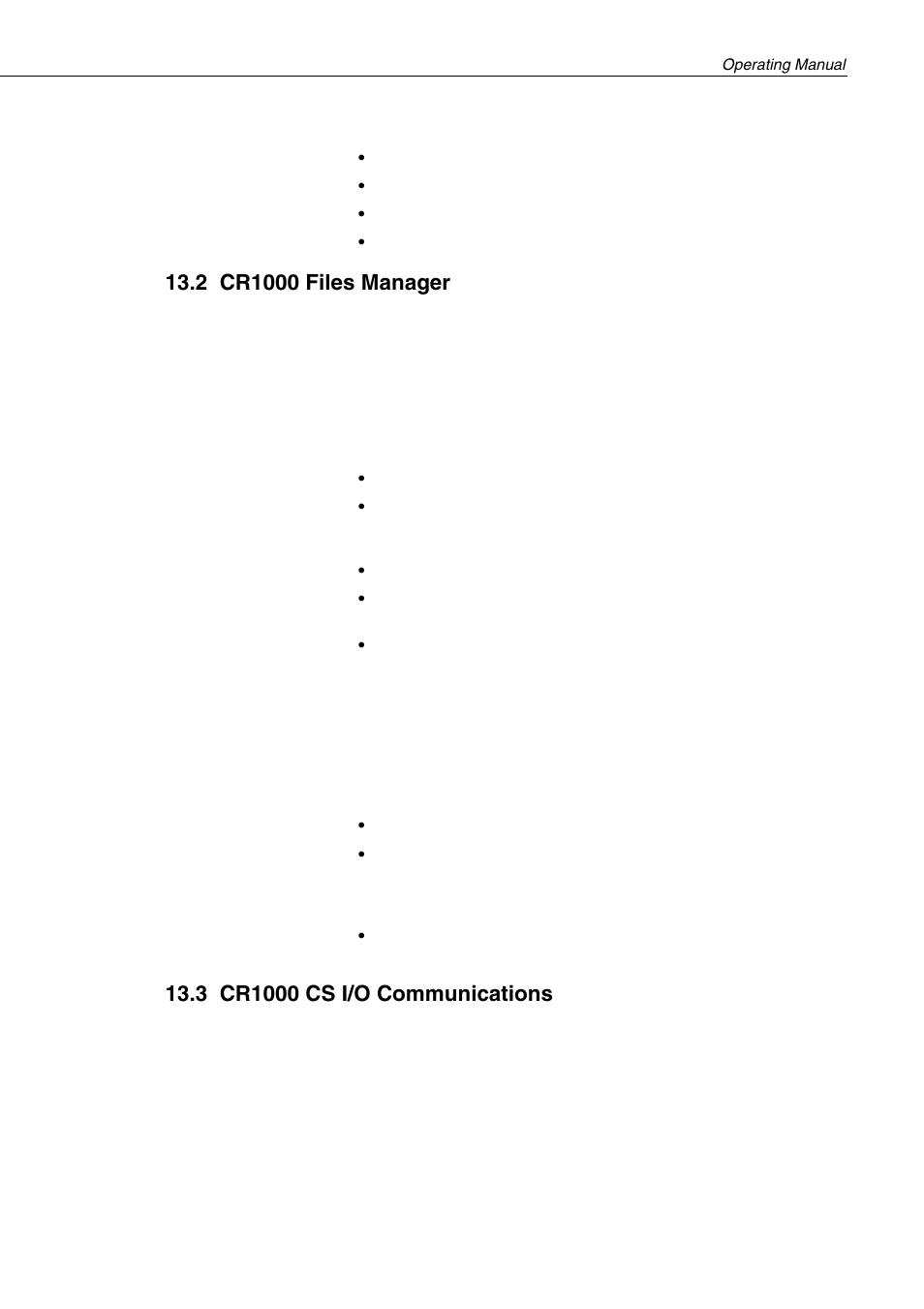 2 cr1000 files manager, 3 cr1000 cs i/o communications | Campbell Hausfeld CC640 User Manual | Page 39 / 58