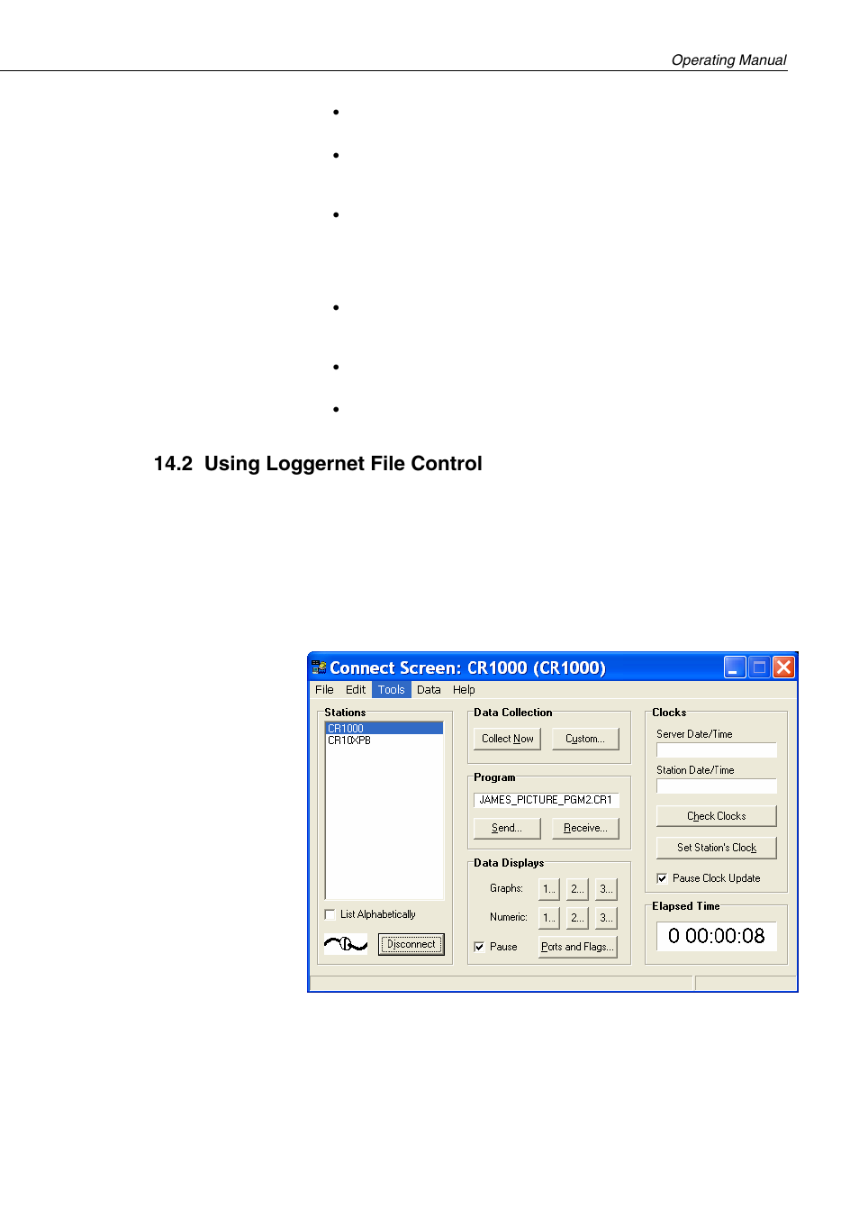 2 using loggernet file control | Campbell Hausfeld CC640 User Manual | Page 41 / 58