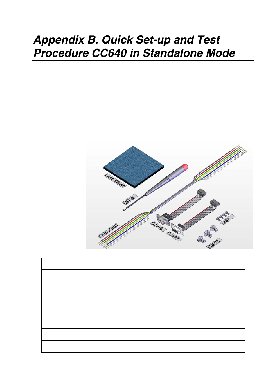 Appx b quick set-up and test procedure | Campbell Hausfeld CC640 User Manual | Page 53 / 58