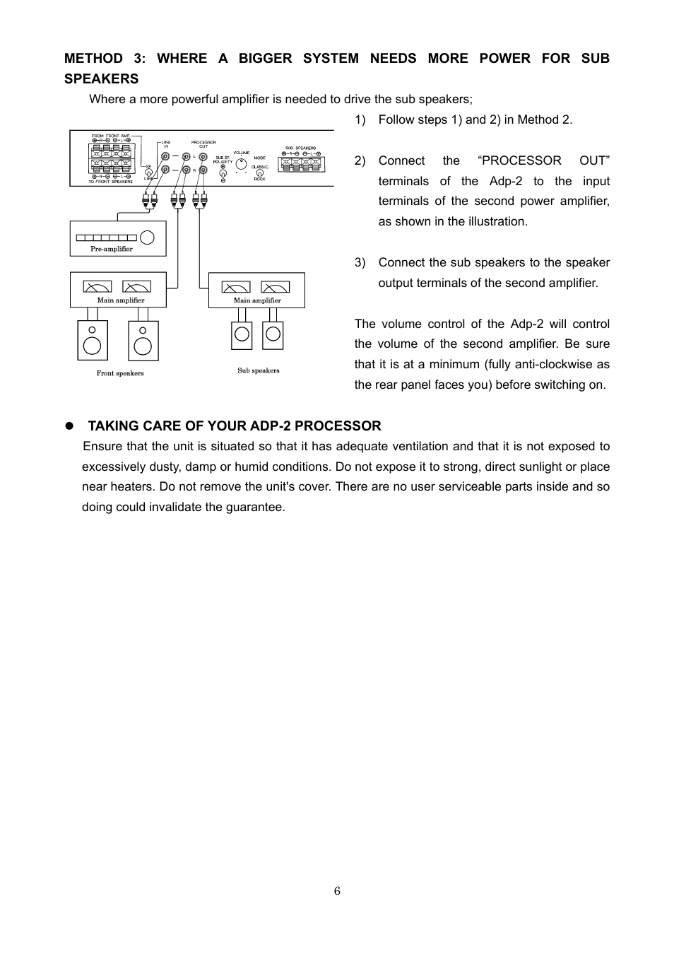 Dynavector SuperStereo Adapter Adp2 User Manual | Page 6 / 8
