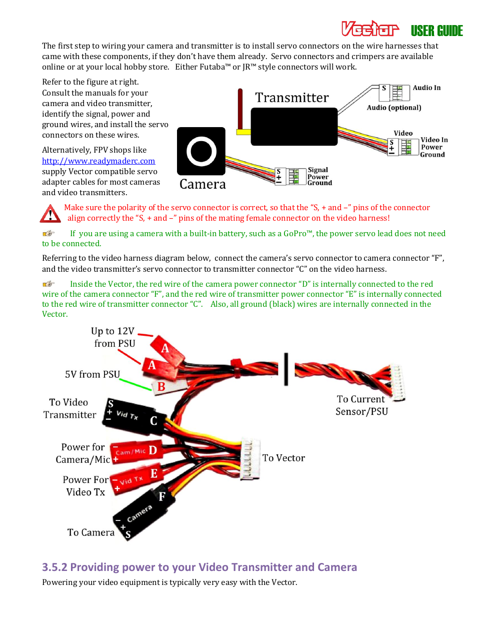 User guide | Eagle Tree Vector User Manual | Page 17 / 91
