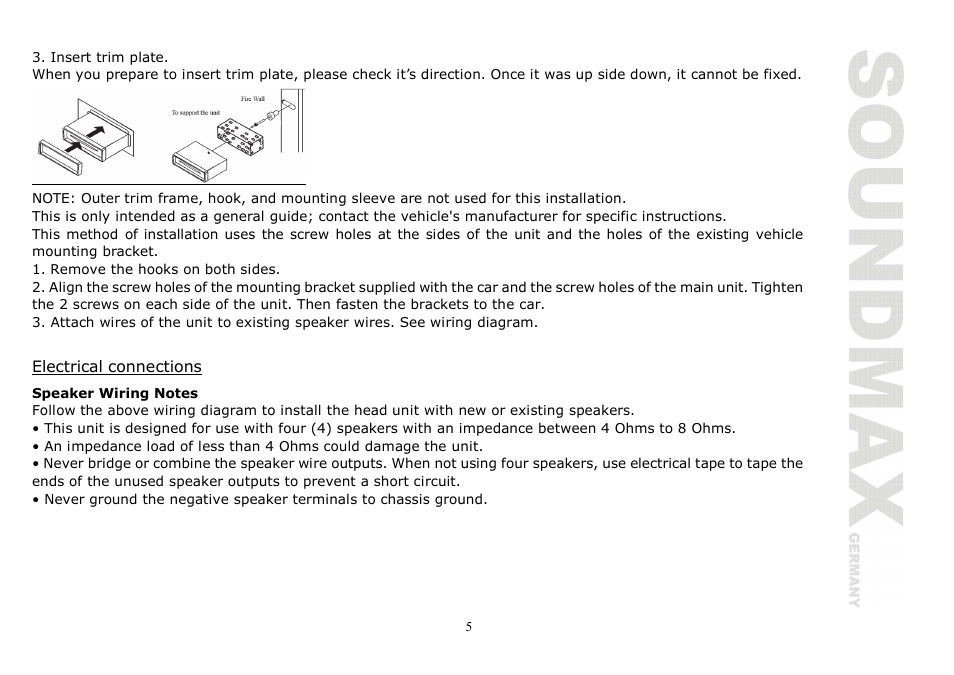 SoundMax SM-CMD2020 User Manual | Page 5 / 81