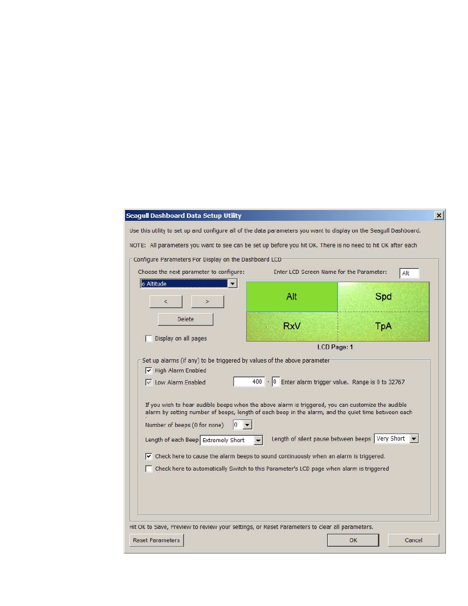 Seagull dashboard data setup utility instructions, Figure 5 | Eagle Tree Pro, Glide, Flight and Boat Seagull Wireless Telemetry and Data Recorder User Manual | Page 18 / 30