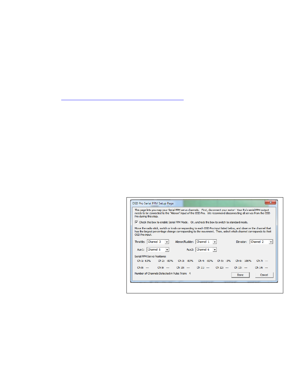 Serial ppm support | Eagle Tree OSD Pro User Manual | Page 13 / 30