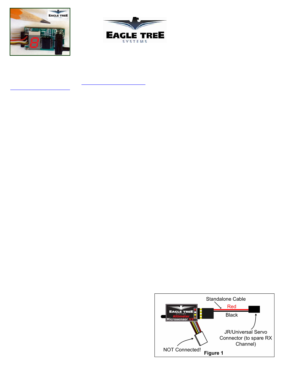 Eagle Tree Altimeter V3 User Manual | 4 pages