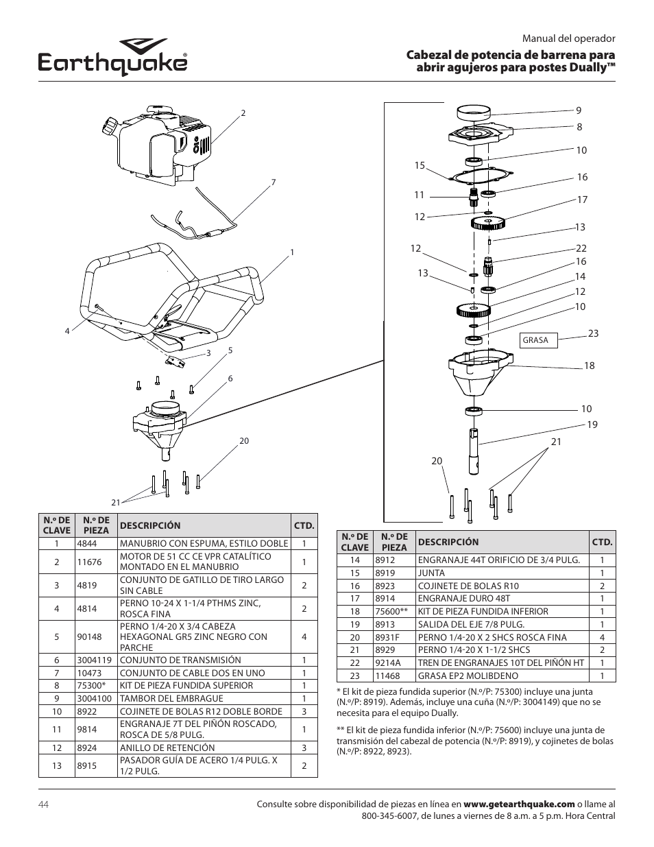 EarthQuake 10310 User Manual | Page 44 / 72