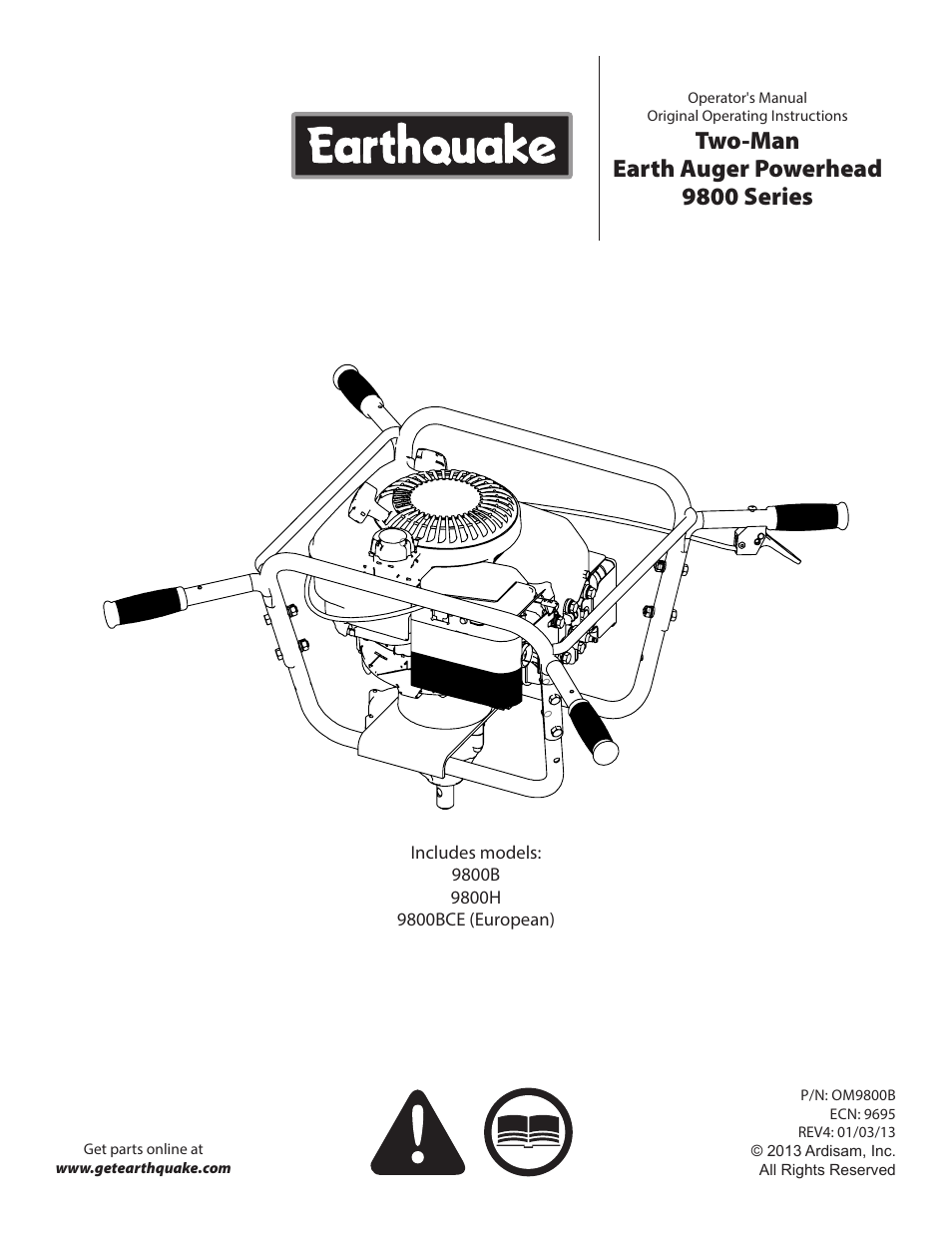 EarthQuake 9800B User Manual | 20 pages
