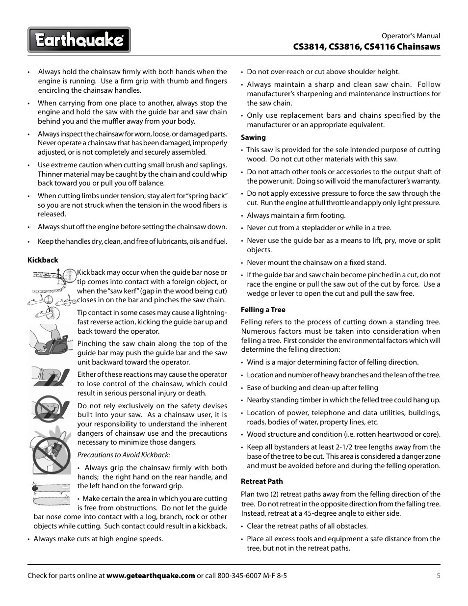 EarthQuake CS4116 User Manual | Page 5 / 24