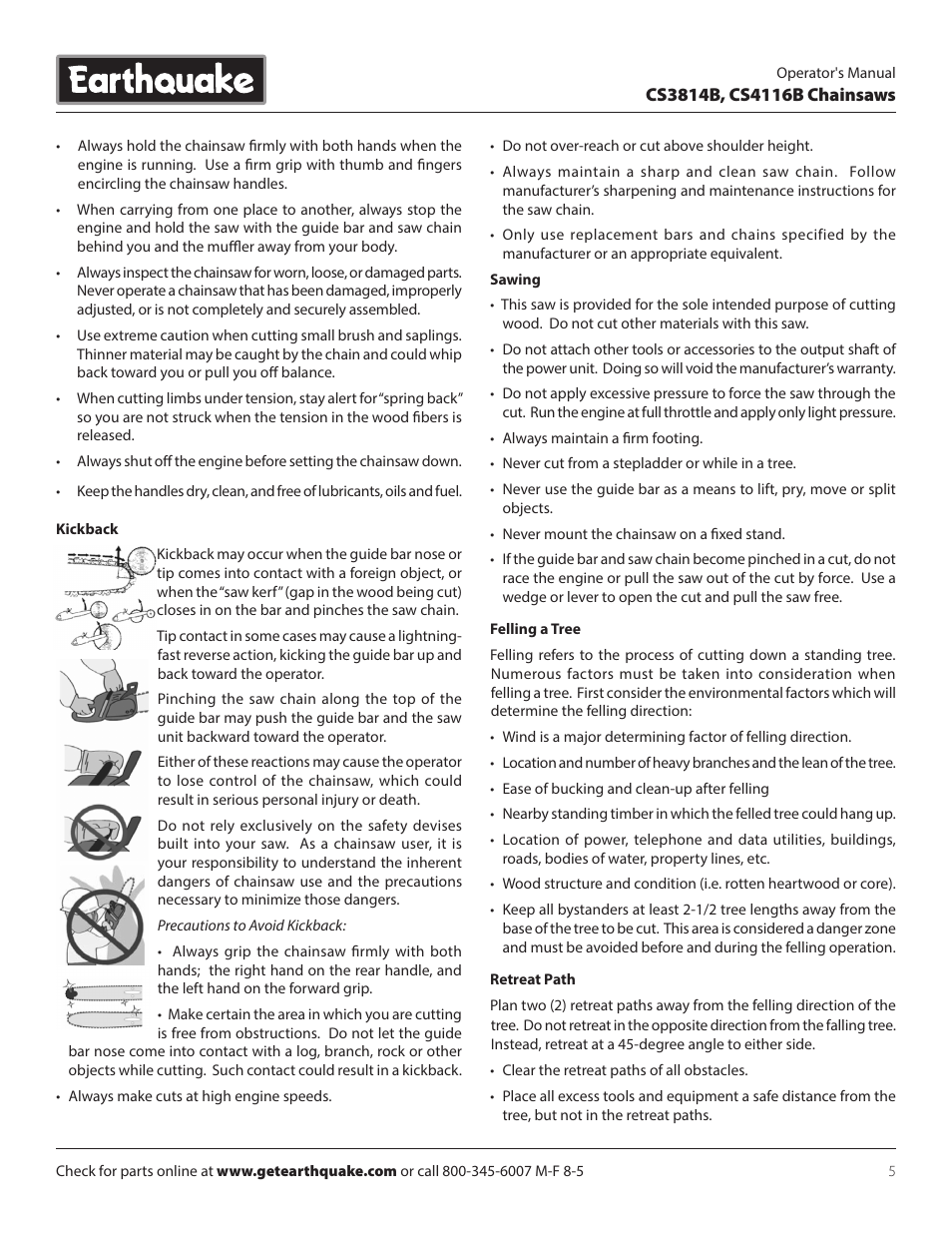 EarthQuake CS4116B User Manual | Page 5 / 32