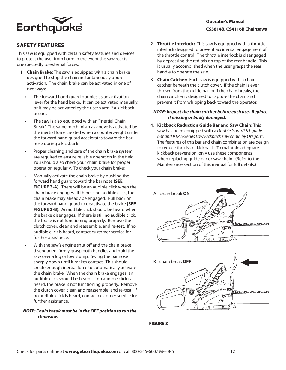 EarthQuake CS4116B User Manual | Page 12 / 32
