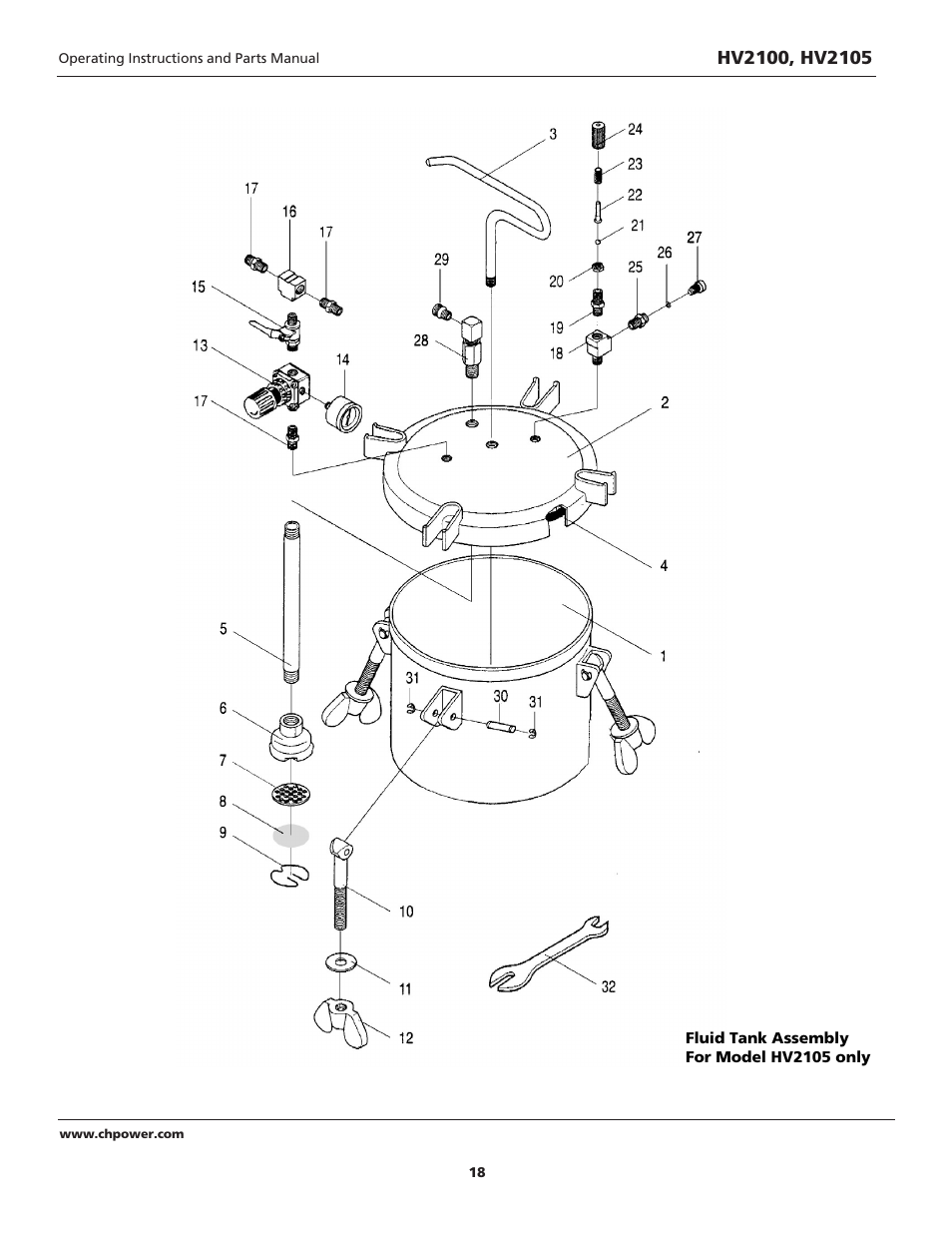 Campbell Hausfeld HV2105 User Manual | Page 18 / 20