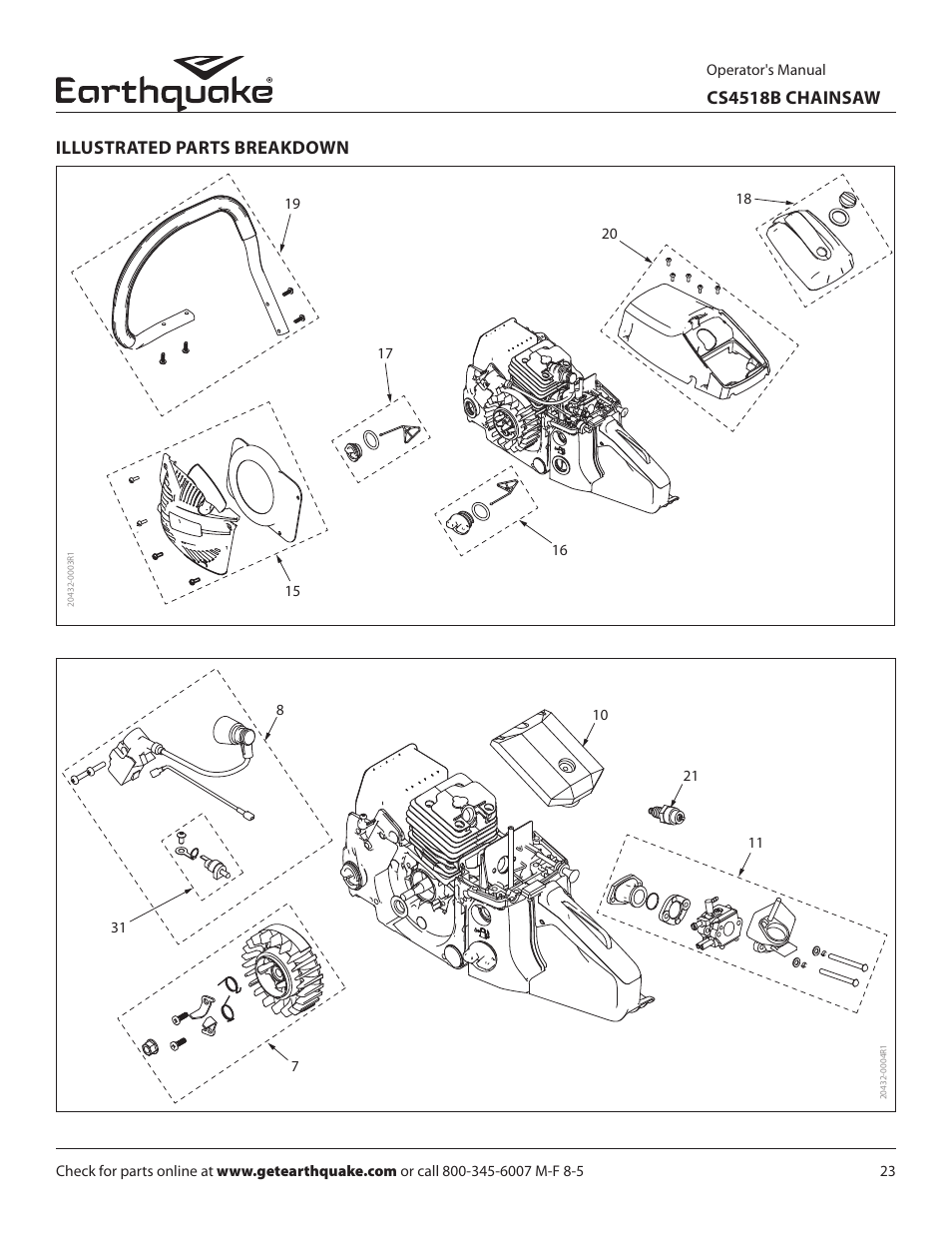 EarthQuake CS4518B User Manual | Page 23 / 32