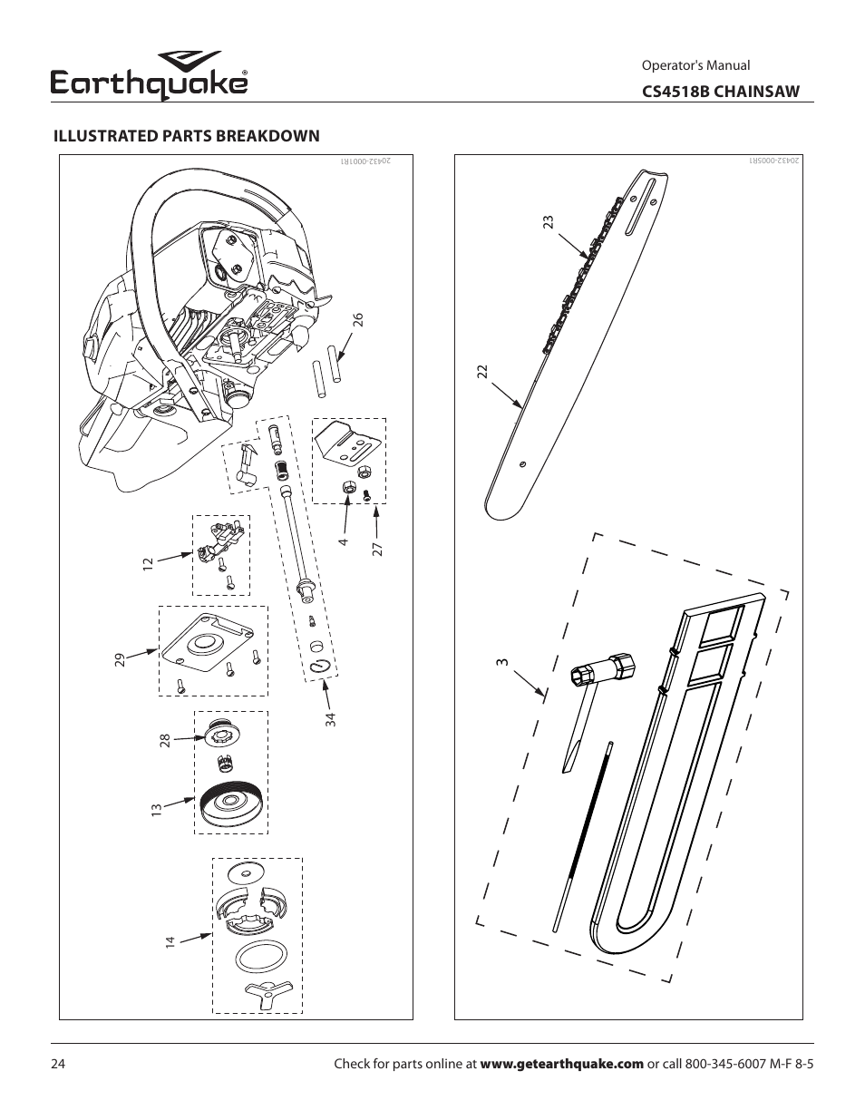 EarthQuake CS4518B User Manual | Page 24 / 32