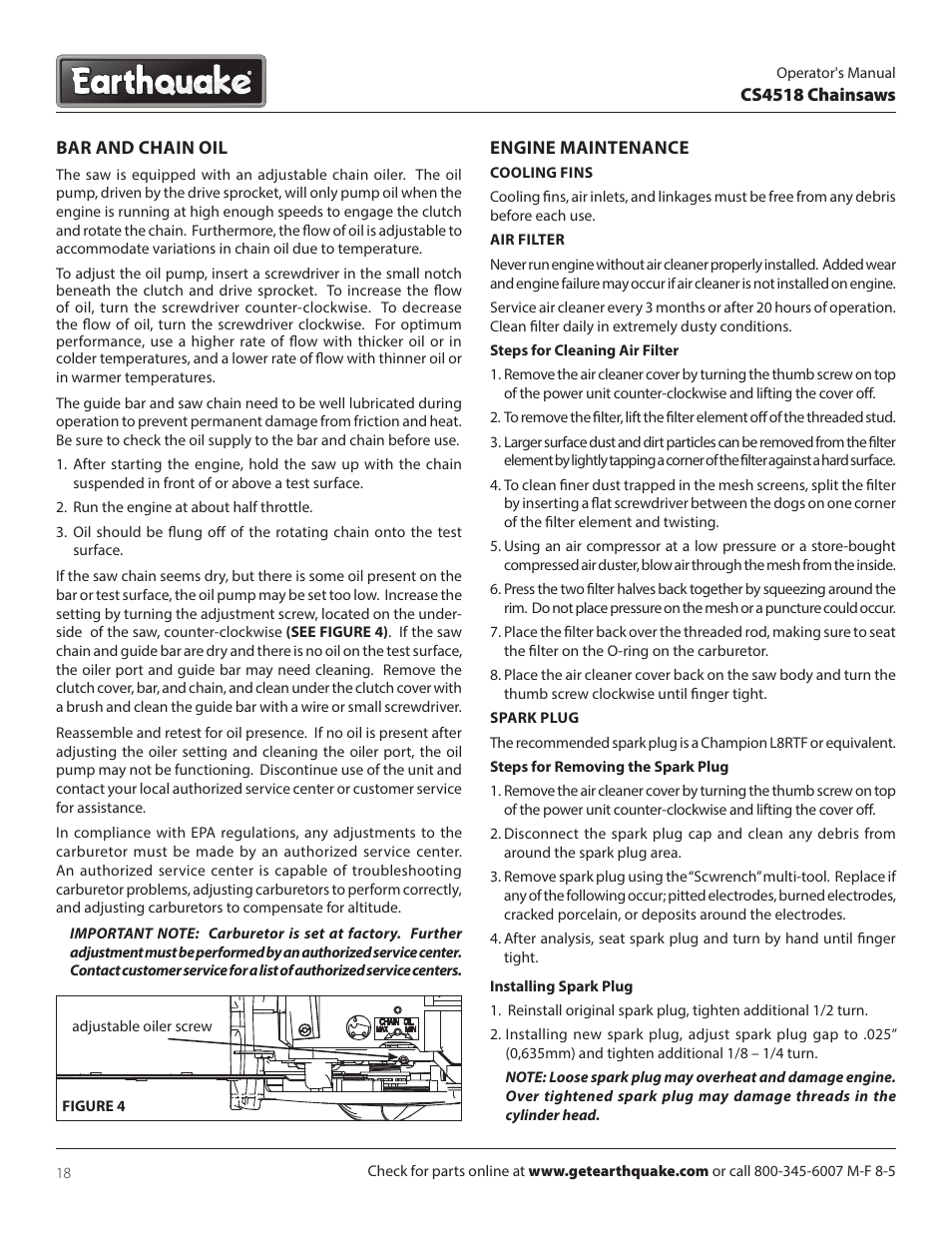 EarthQuake CS4518 User Manual | Page 18 / 32